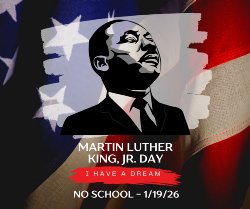 MLK Day - No School